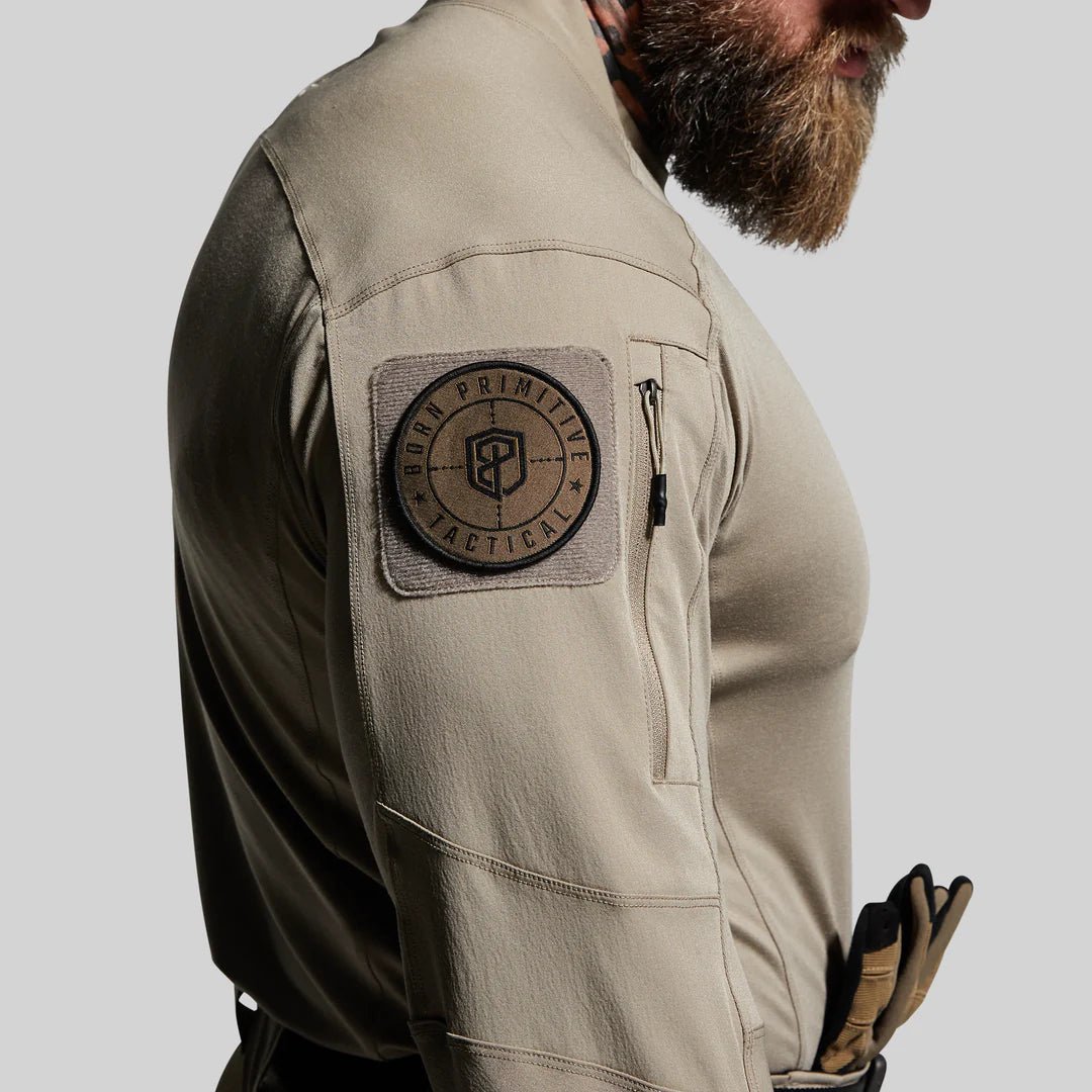 LONG SLEEVE OP TOPS - DESERT TAN - 1838 TAC SUPPLY LLC