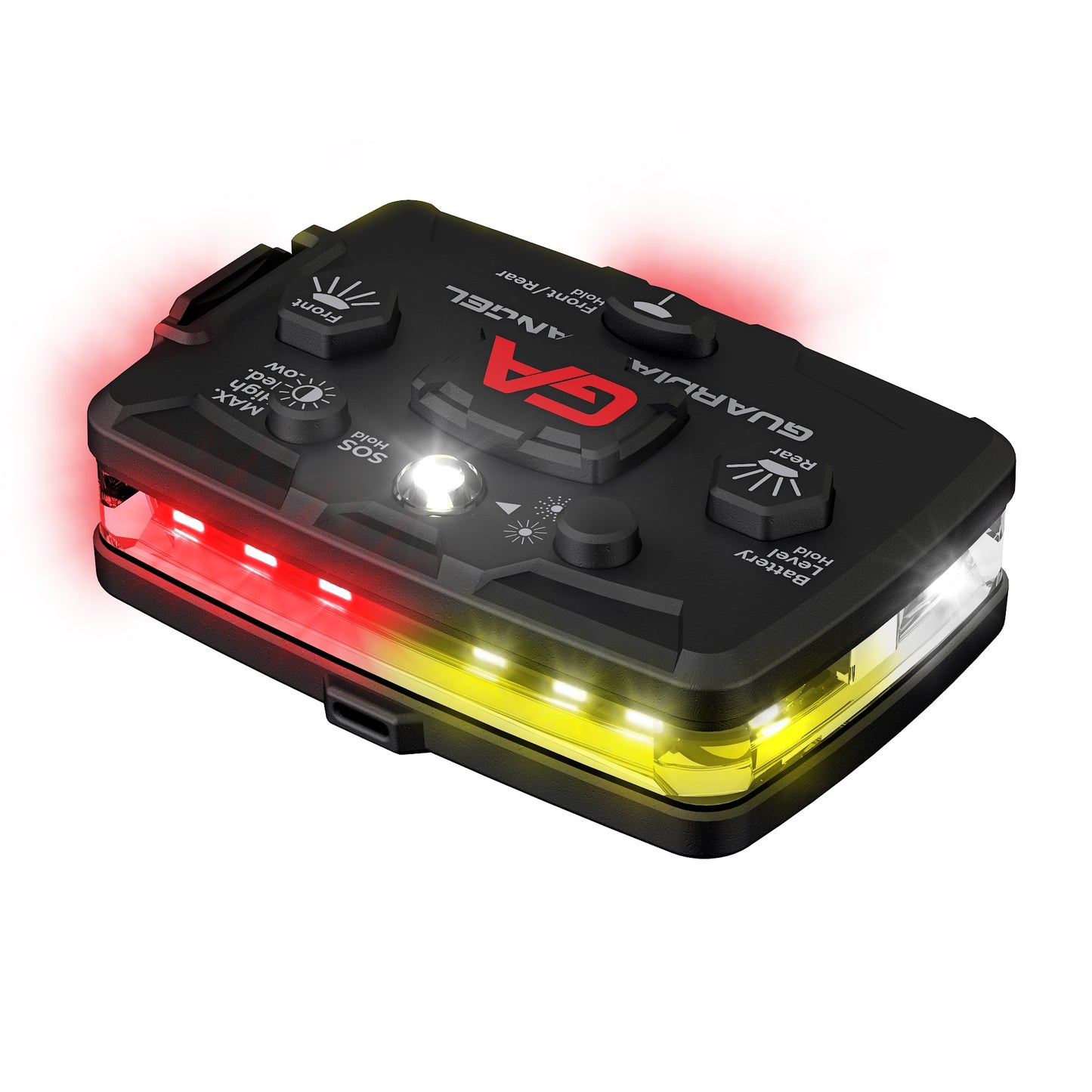 WHITE/ RED & YELLOW WEARABLE SAFETY LIGHT - 1838 TAC SUPPLY LLC