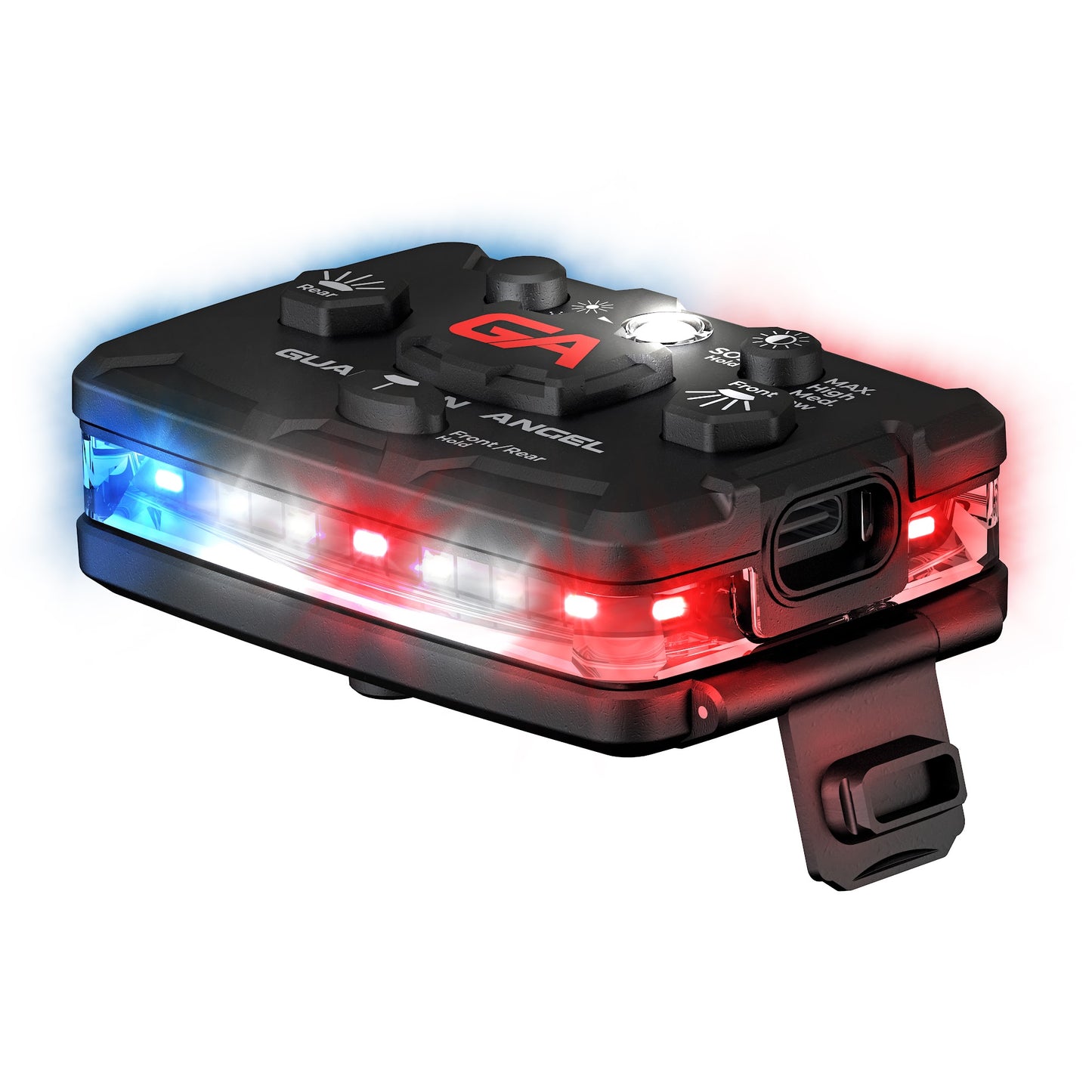 RED/BLUE LAW ENFORCEMENT WEARABLE SAFETY LIGHT