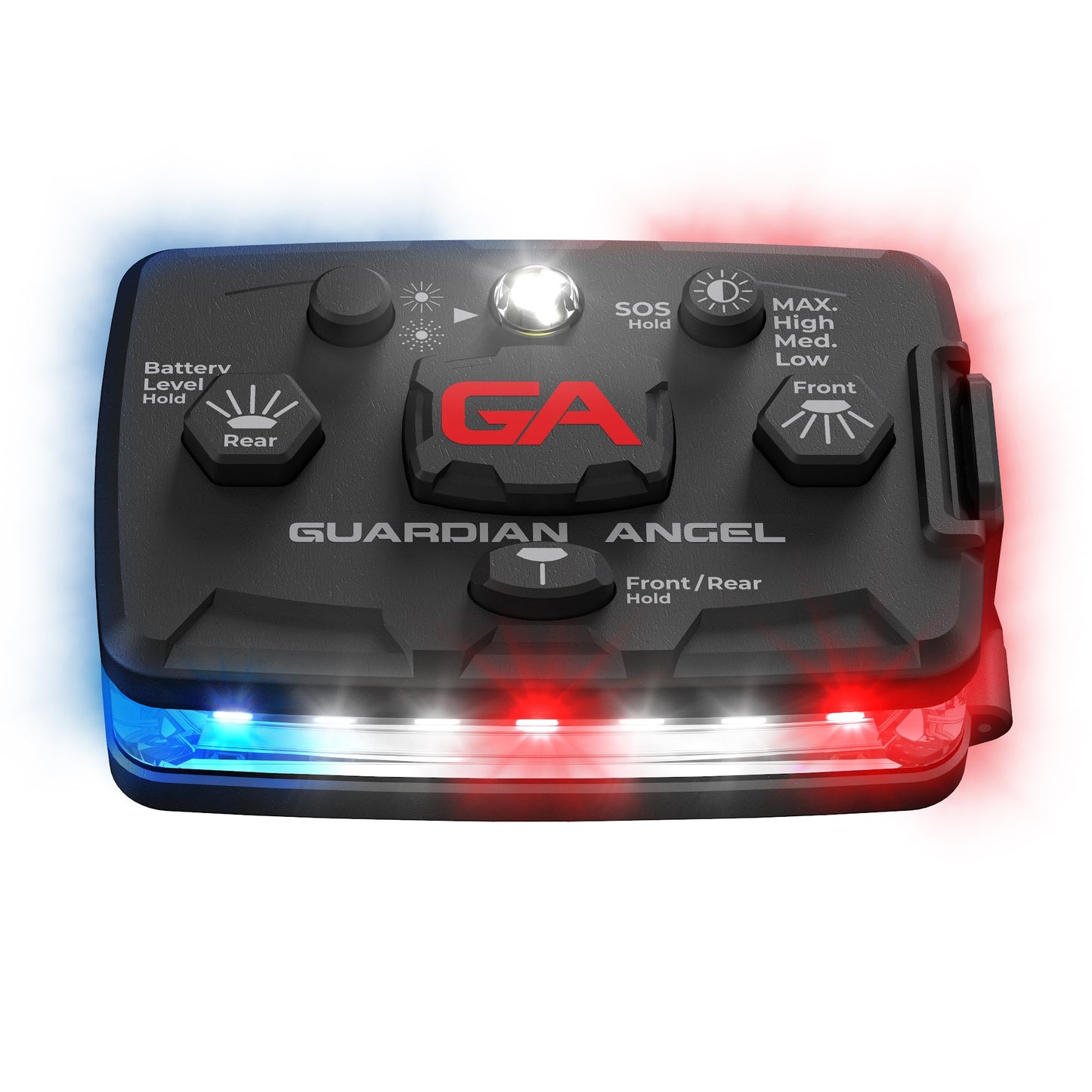 RED/BLUE LAW ENFORCEMENT WEARABLE SAFETY LIGHT