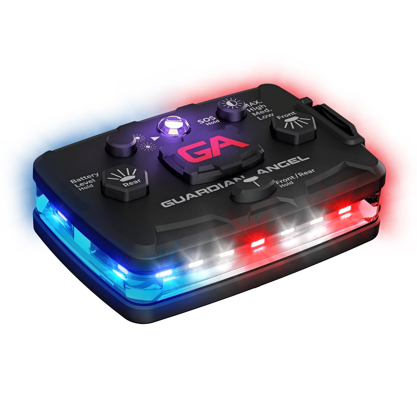 INFRARED RED/ BLUE LAW ENFORCEMENT WEARABLE SAFETY LIGHT - 1838 TAC SUPPLY LLC