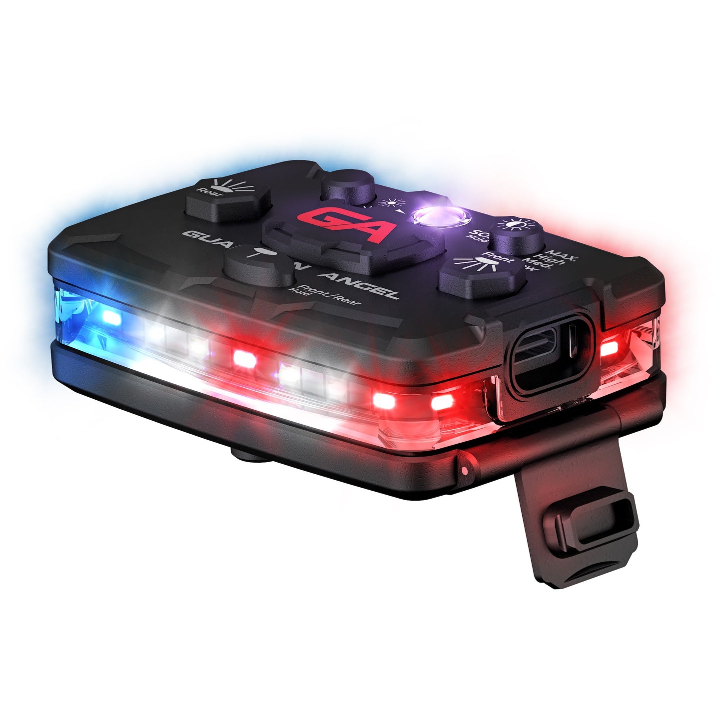 INFRARED RED/ BLUE LAW ENFORCEMENT WEARABLE SAFETY LIGHT - 1838 TAC SUPPLY LLC