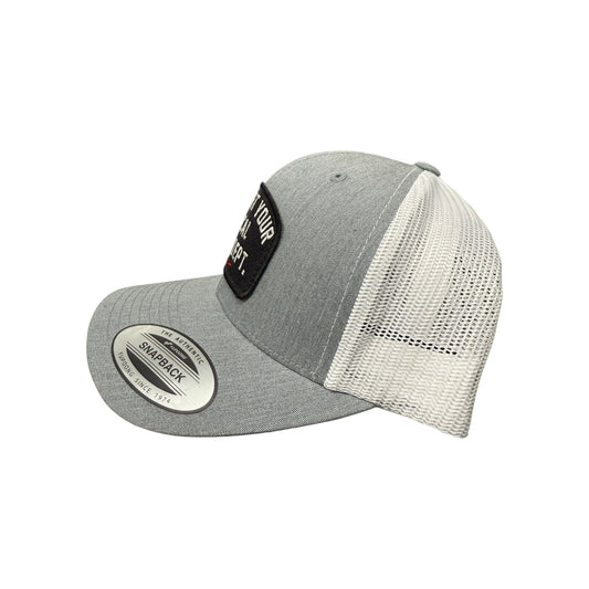 SUPPORT YOUR LOCAL FIRE DEPT. SNAPBACK HAT - 1838 TAC SUPPLY LLC