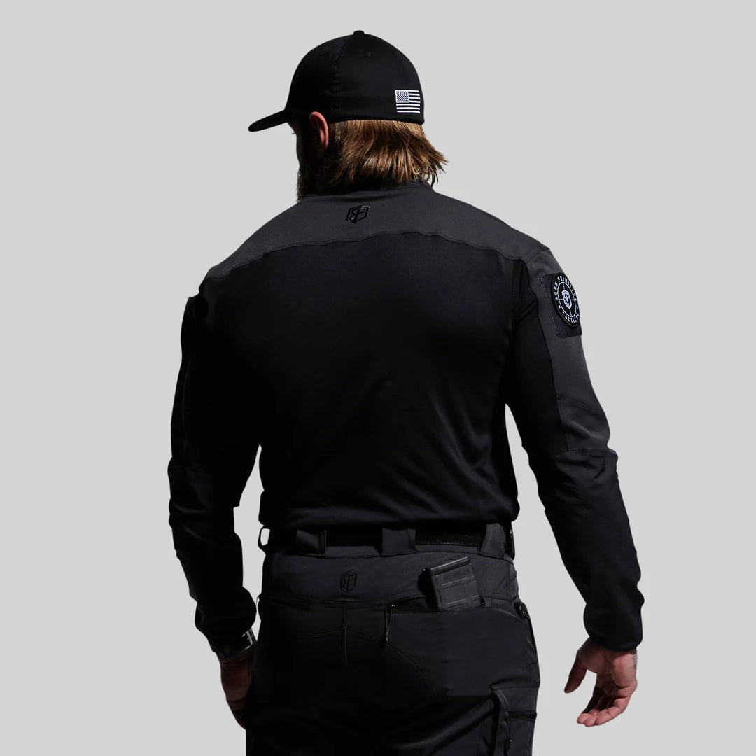 LONG SLEEVE OP TOP - BLACK - 1838 TAC SUPPLY LLC