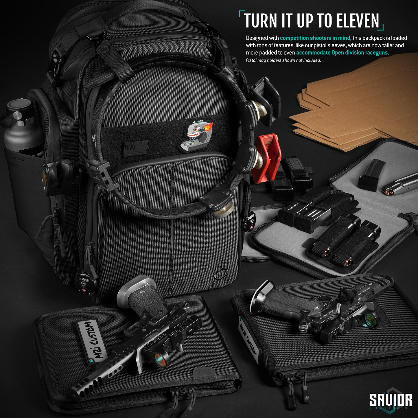 PRO S.E.M.A COMPETITION BACKPACK -BLACK