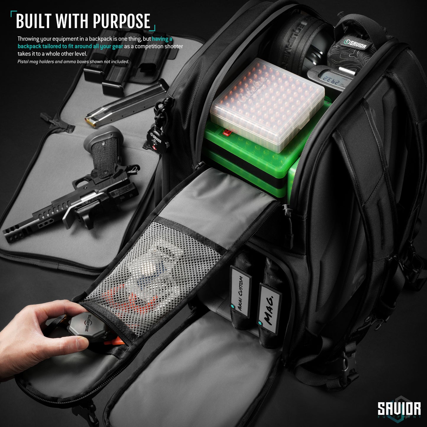 PRO S.E.M.A COMPETITION BACKPACK -BLACK