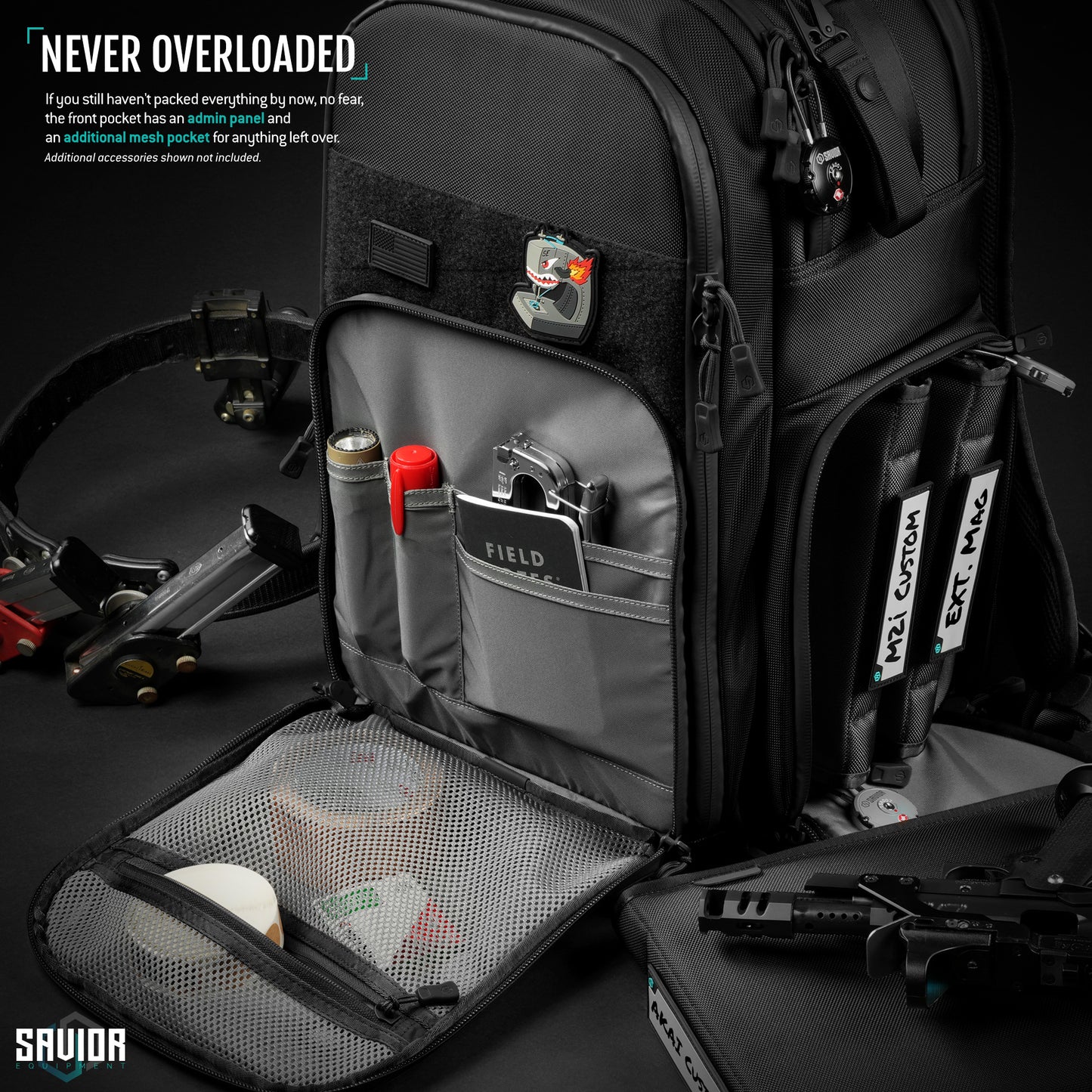 PRO S.E.M.A COMPETITION BACKPACK -BLACK