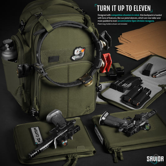 PRO S.E.M.A COMPETITION BACKPACK - OD GREEN - 1838 TAC SUPPLY LLC