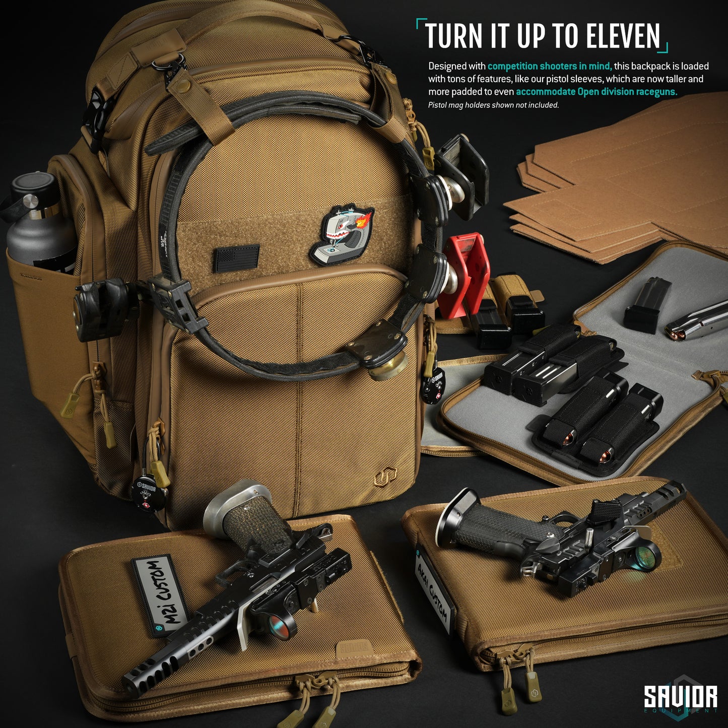 PRO S.E.M.A COMPETITION BACKPACK- DARK FDE