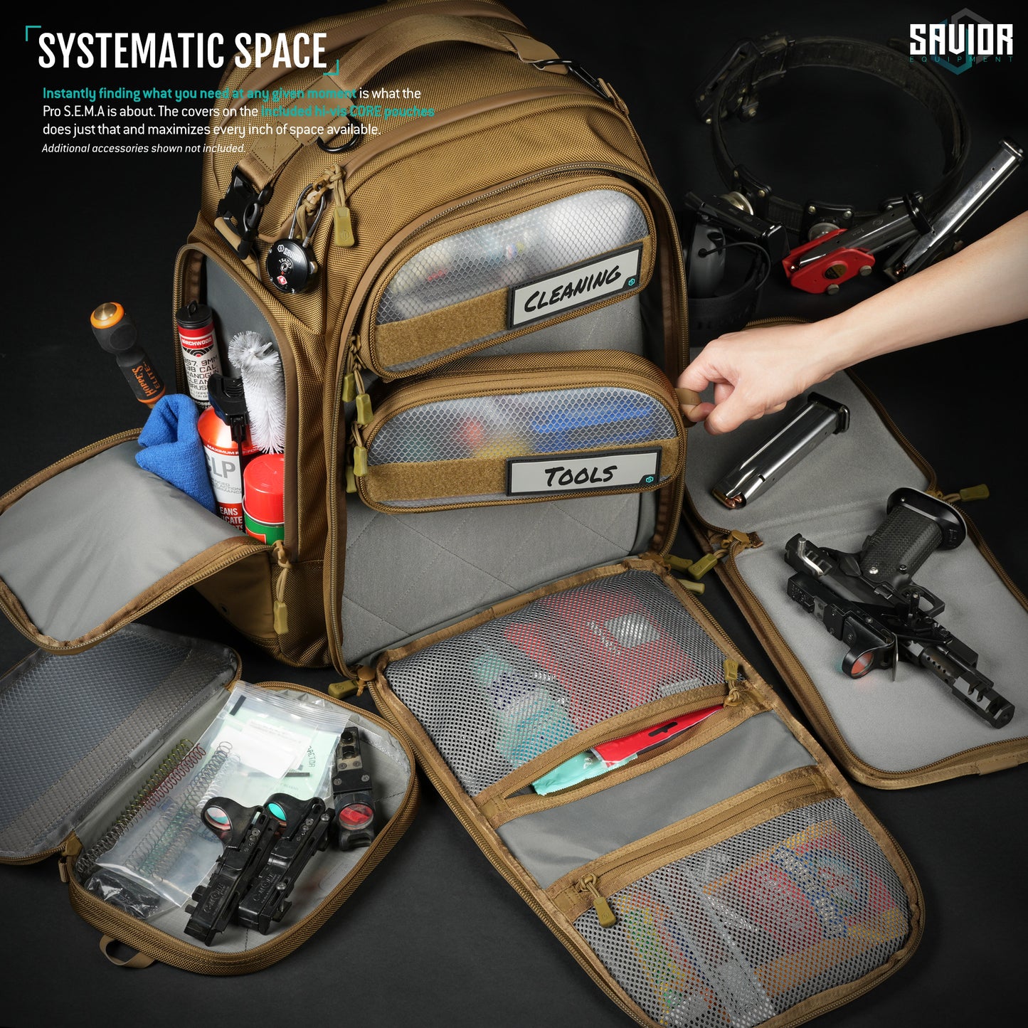 PRO S.E.M.A COMPETITION BACKPACK- DARK FDE