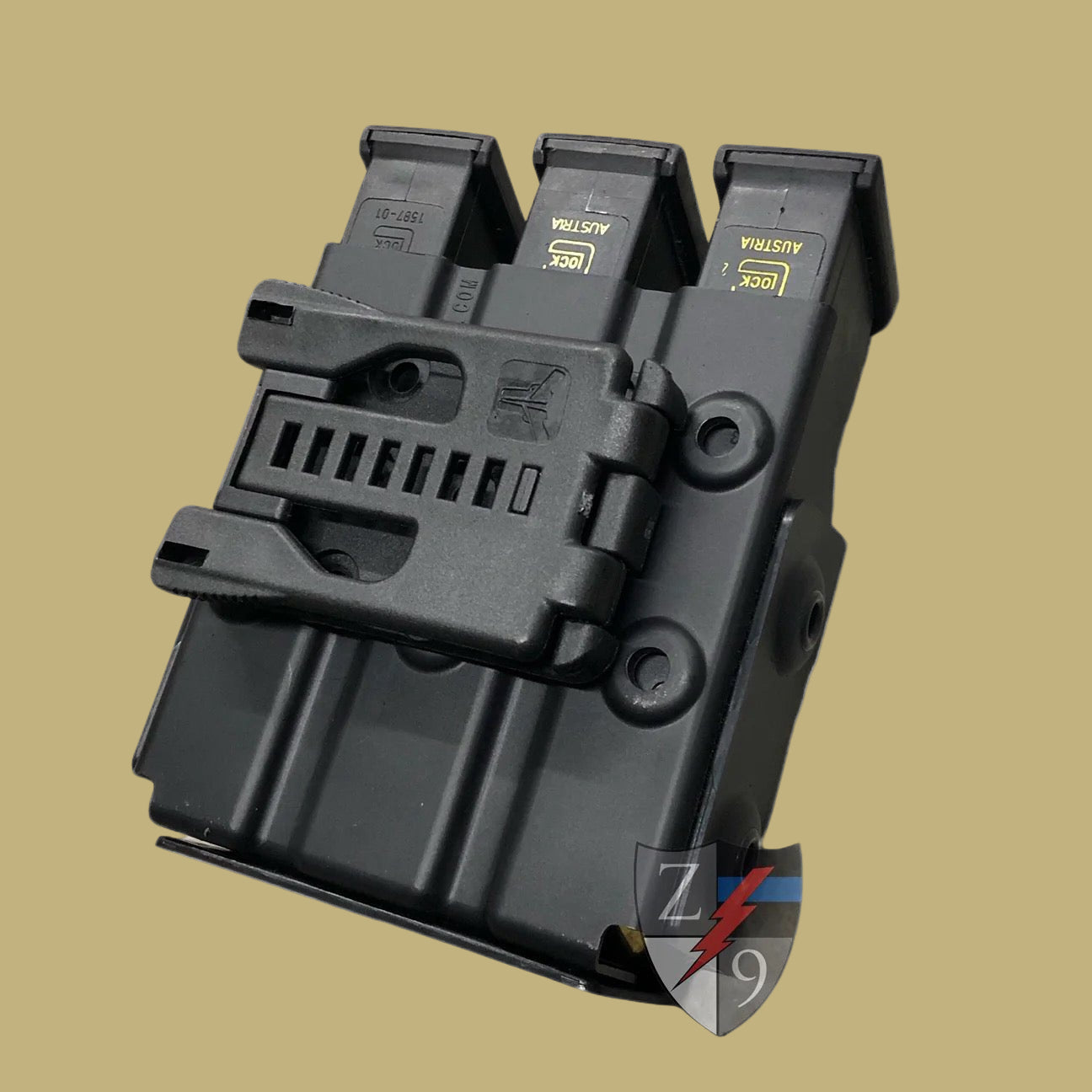 OTHER 9MM/40 TRIPLE PISTOL MAG POUCH - 1838 TAC SUPPLY LLC