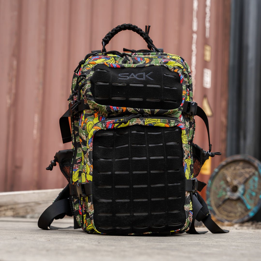TACTIDUCK TIGER STRIPE CAMO 35L SACK™ BACKPACK | KALAGUSH EDITION - 1838 TAC SUPPLY LLC