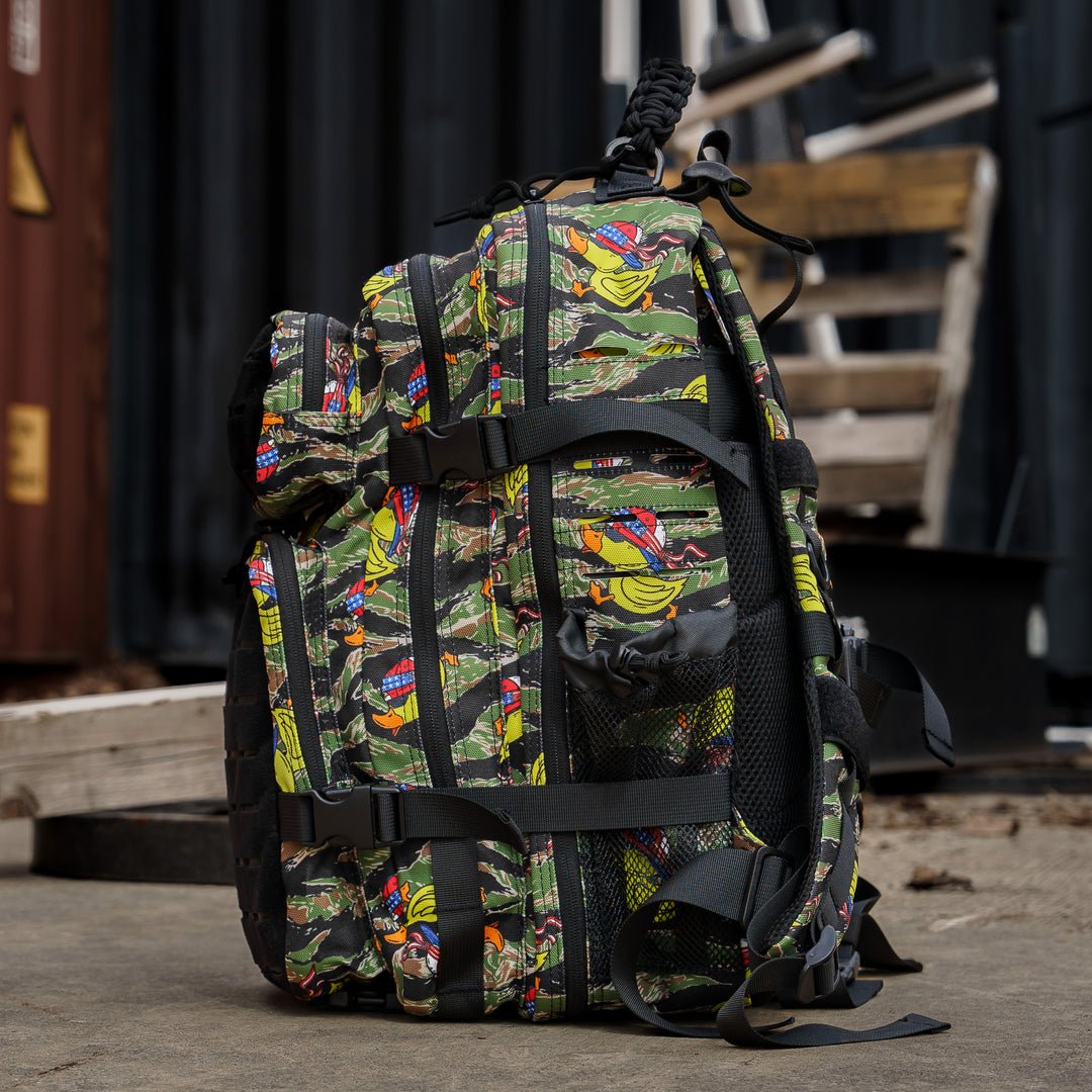 TACTIDUCK TIGER STRIPE CAMO 35L SACK™ BACKPACK | KALAGUSH EDITION - 1838 TAC SUPPLY LLC