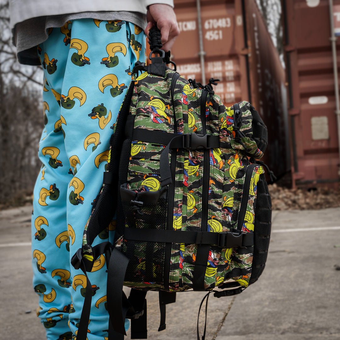 TACTIDUCK TIGER STRIPE CAMO 35L SACK™ BACKPACK | KALAGUSH EDITION - 1838 TAC SUPPLY LLC