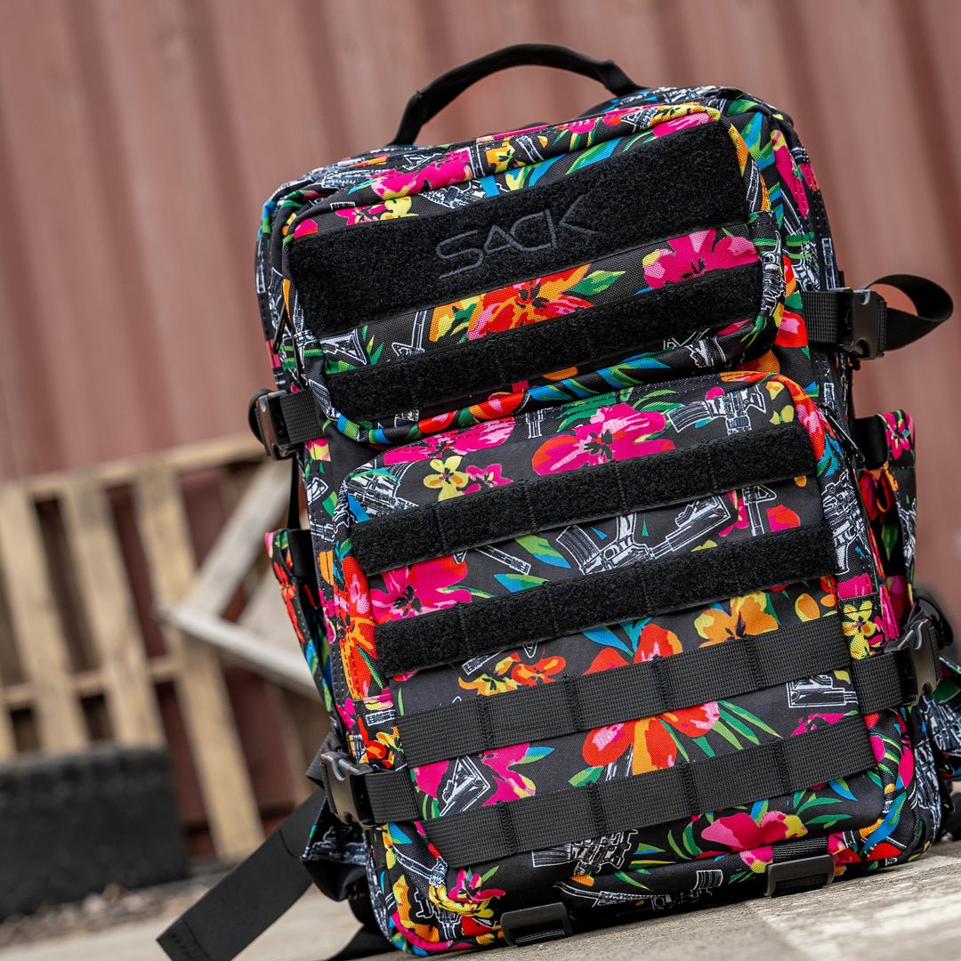 TACTICAL HAWAIIAN 25L SACK™ ALL - DAY MOLLE BACKPACK + FANNY - 1838 TAC SUPPLY LLC