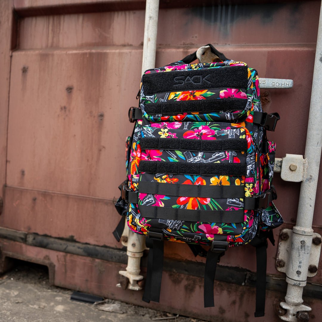 TACTICAL HAWAIIAN 25L SACK™ ALL - DAY MOLLE BACKPACK + FANNY - 1838 TAC SUPPLY LLC