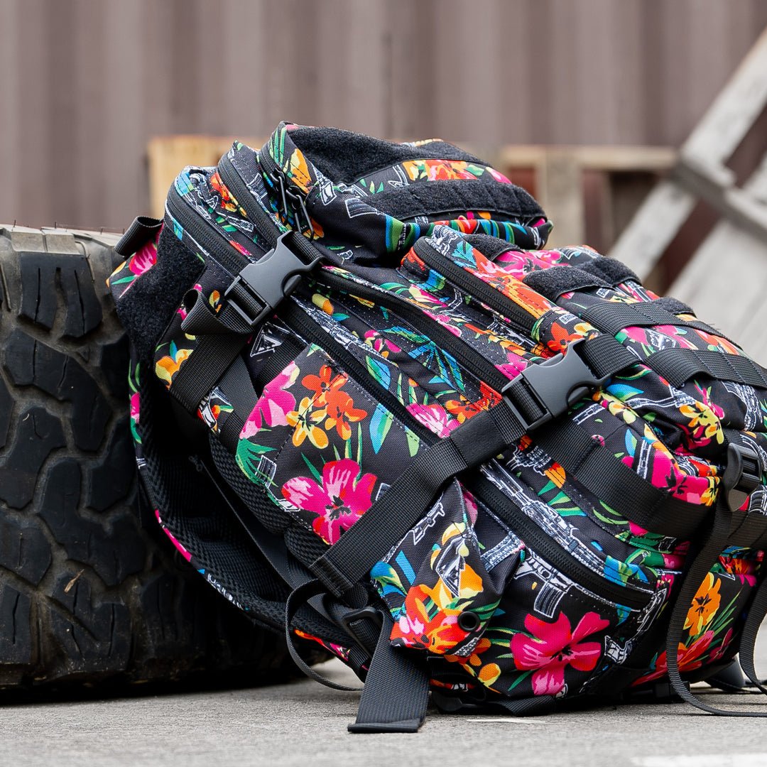 TACTICAL HAWAIIAN 25L SACK™ ALL - DAY MOLLE BACKPACK + FANNY - 1838 TAC SUPPLY LLC