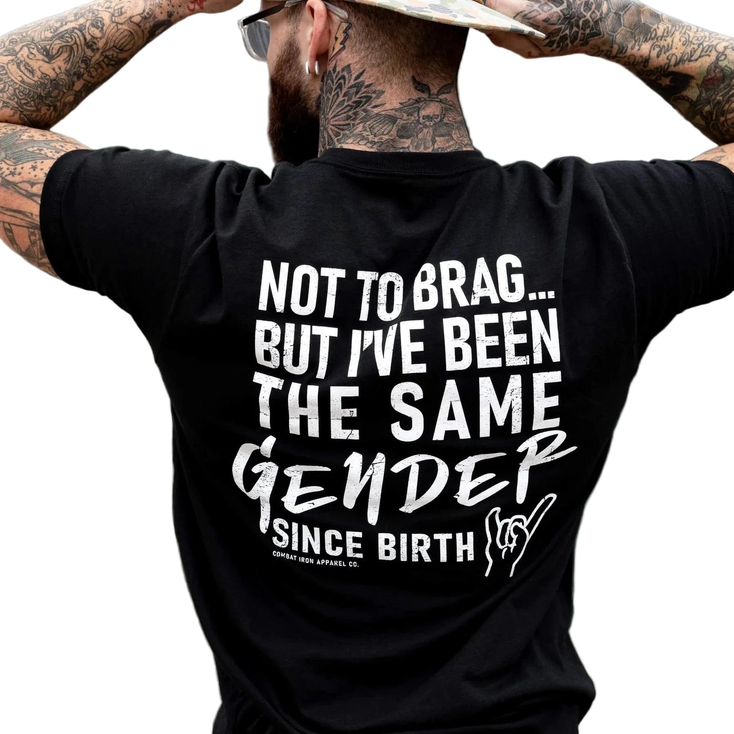 SAME GENDER SINCE BIRTH MEN'S T - SHIRT - 1838 TAC SUPPLY LLC