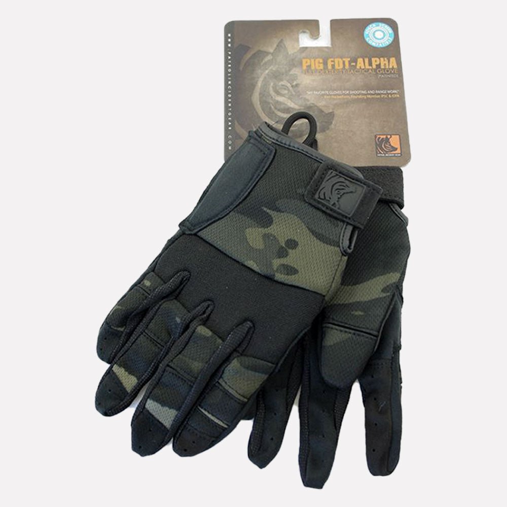PIG Alpha Full Dexterity Tactical Gloves - 1838 TAC SUPPLY LLC