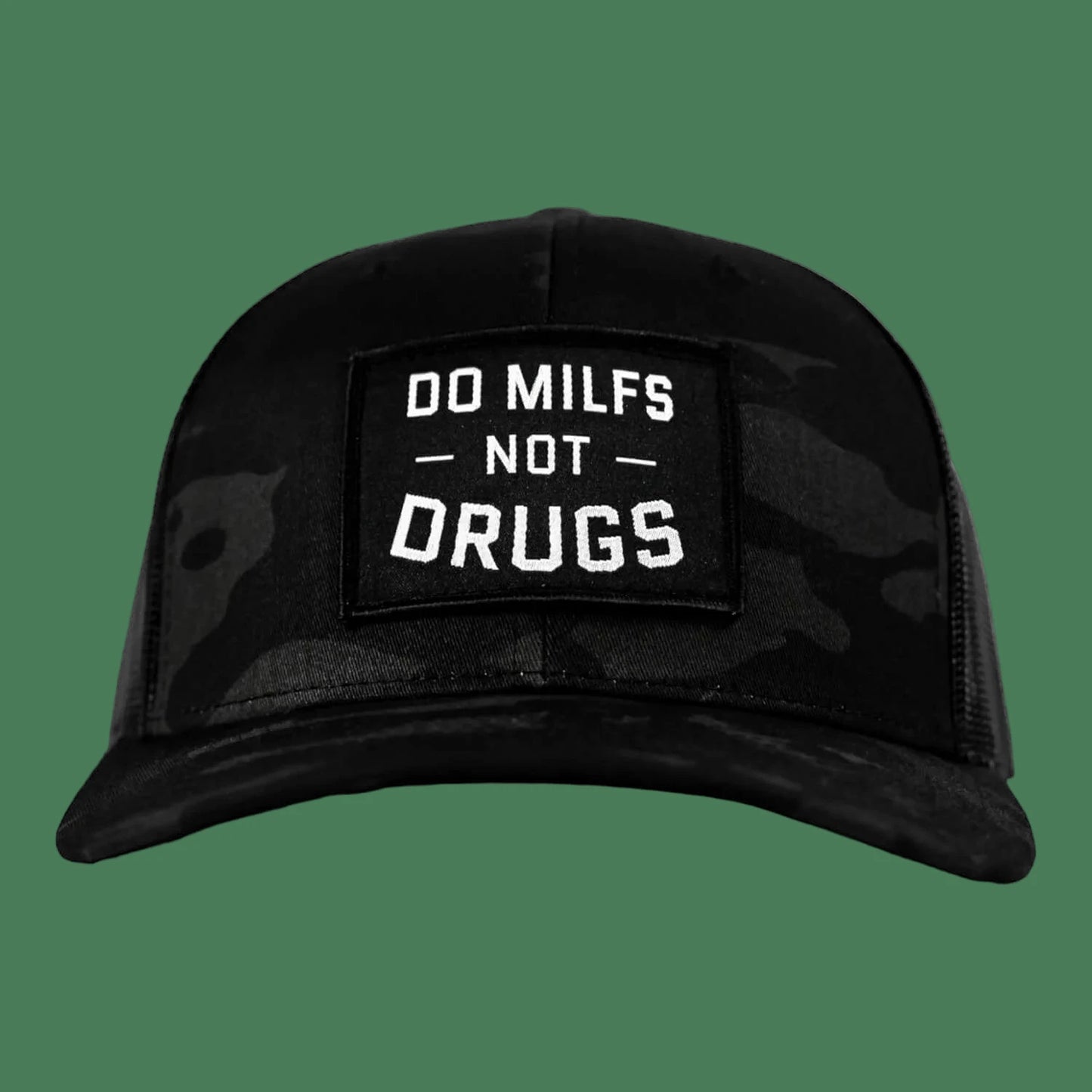 DO MILFS NOT DRUGS SNAPBACK HAT - 1838 TAC SUPPLY LLC