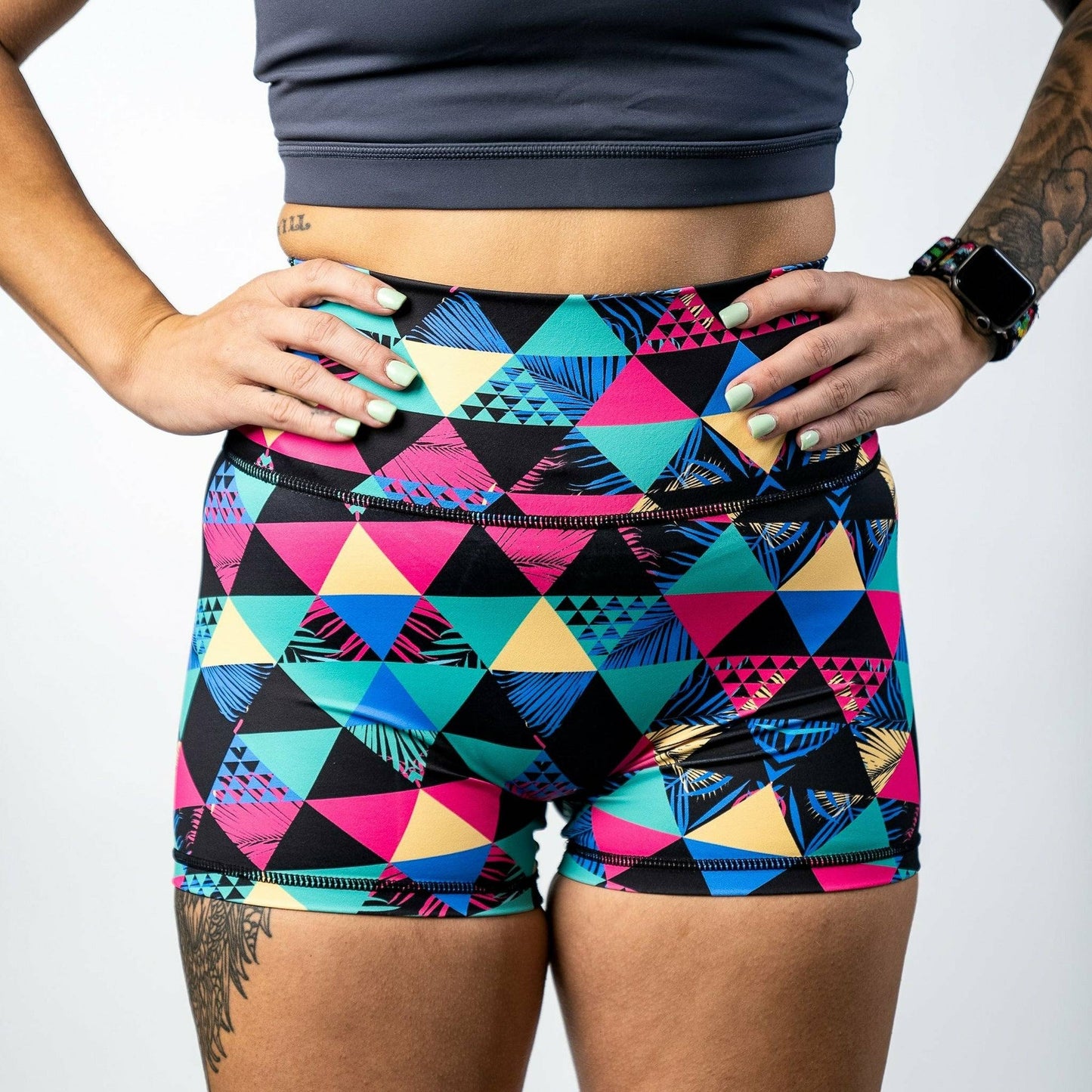 HIGH WAISTED LADIES BUTT SCRUNCH COMPRESSION SHORTS - SEXY YET SAVAGE COLLECTION - 1838 TAC SUPPLY LLC