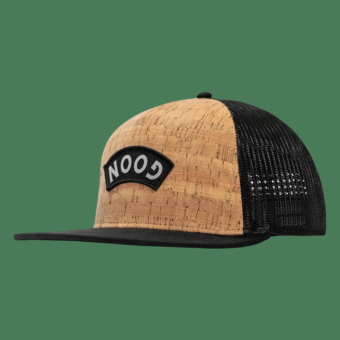GOON MESH FLATBILL CORK SNAPBACK HAT - 1838 TAC SUPPLY LLC