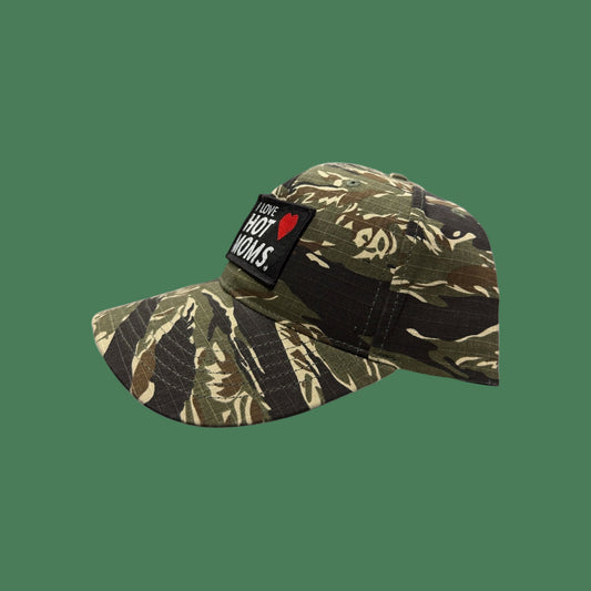 I LOVE HOT MOMS PATCH DAD HAT - 1838 TAC SUPPLY LLC