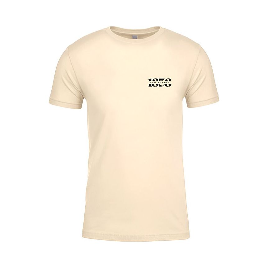 "JUAN SHOT, JUAN KILL" MEN'S T - SHIRT - NATURAL - 1838 TAC SUPPLY LLC