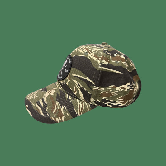 ADDICTED TO IRON PATCH DAD HAT - 1838 TAC SUPPLY LLC