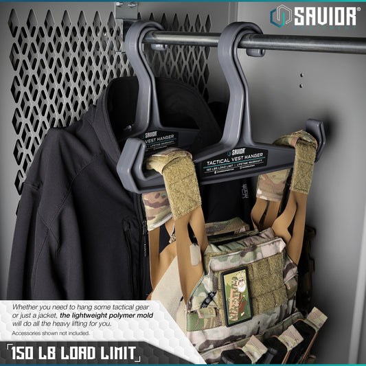 SW GRAY VEST HANGER - 2 PACK - 1838 TAC SUPPLY LLC