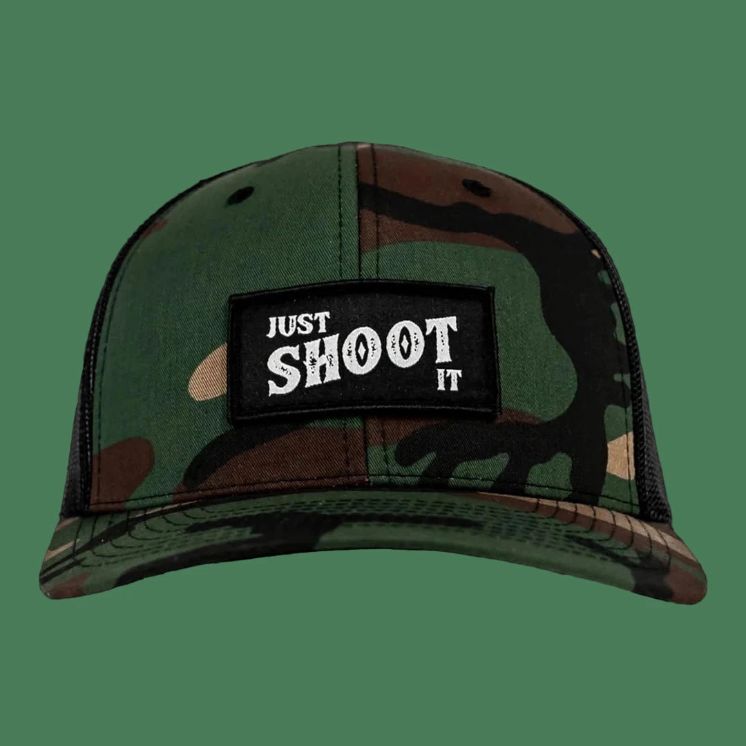 JUST SHOOT IT SNAPBACK HAT - 1838 TAC SUPPLY LLC
