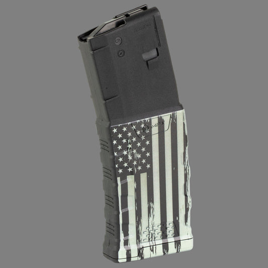 MFT 30 RD BLACK & WHITE AMERICAN FLAG - 1838 TAC SUPPLY LLC