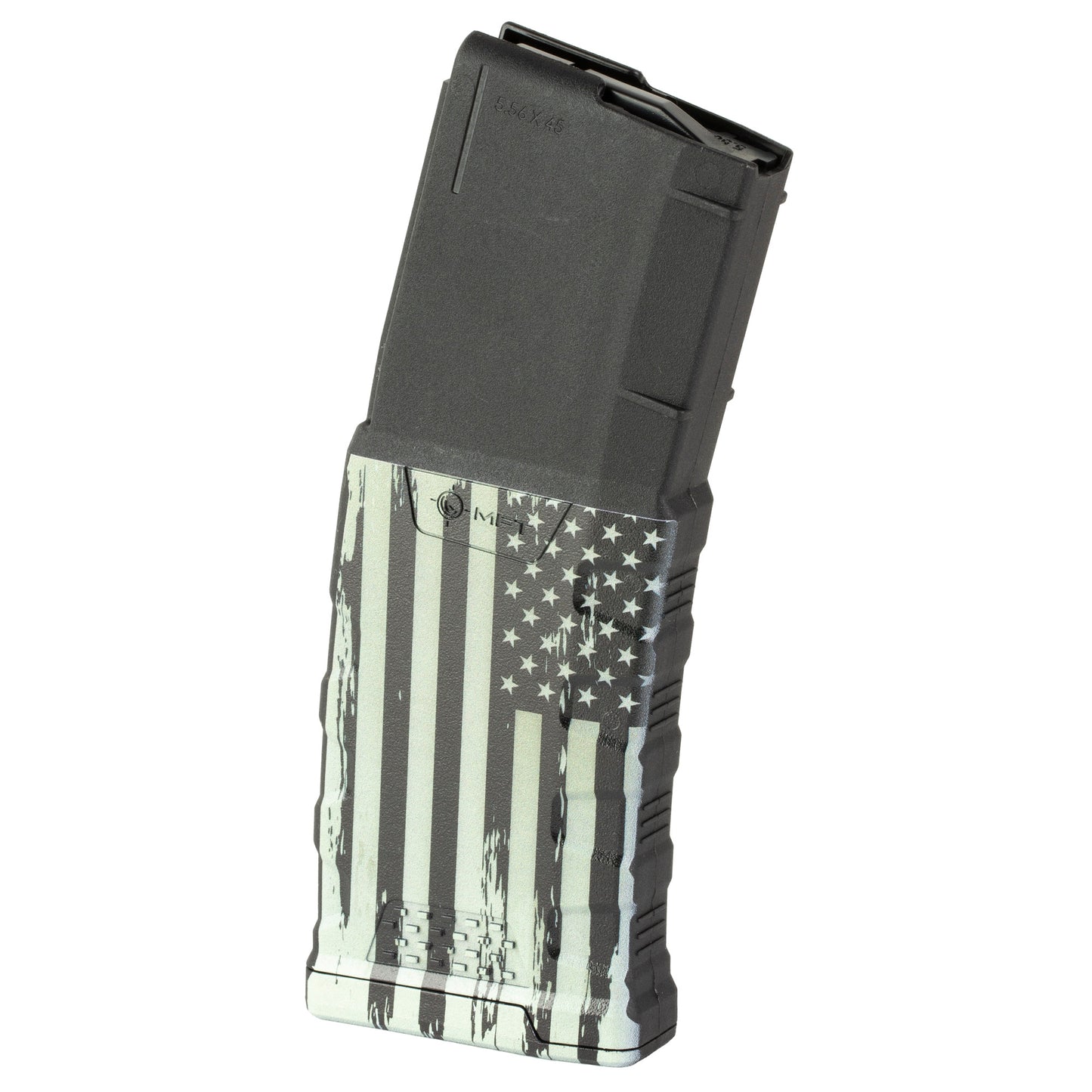 MFT 30 RD BLACK & WHITE AMERICAN FLAG