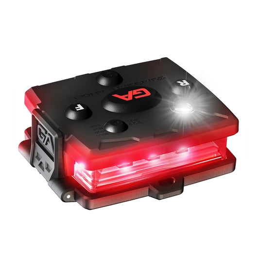 RED/RED WEARABLE SAFETY LIGHT - 1838 TAC SUPPLY LLC