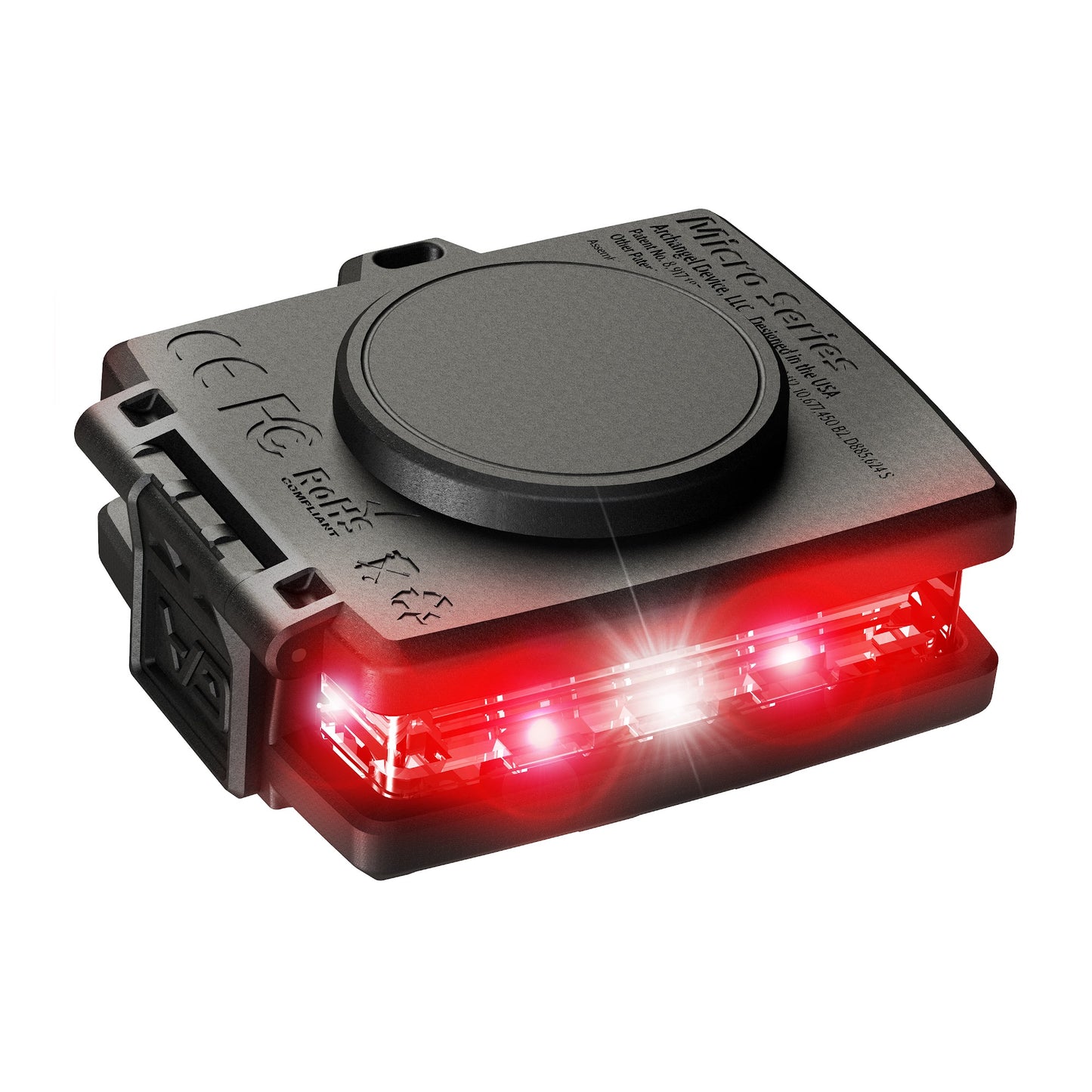 RED/RED WEARABLE SAFETY LIGHT