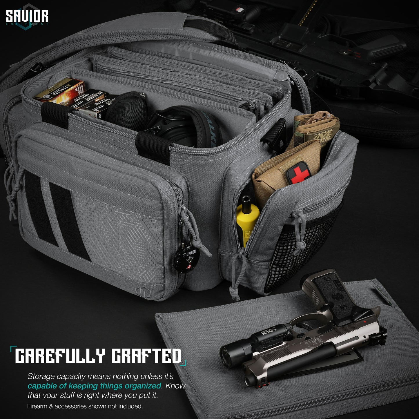 PISTOL RANGE BAG- SPECIALIST SERIES SW GRAY