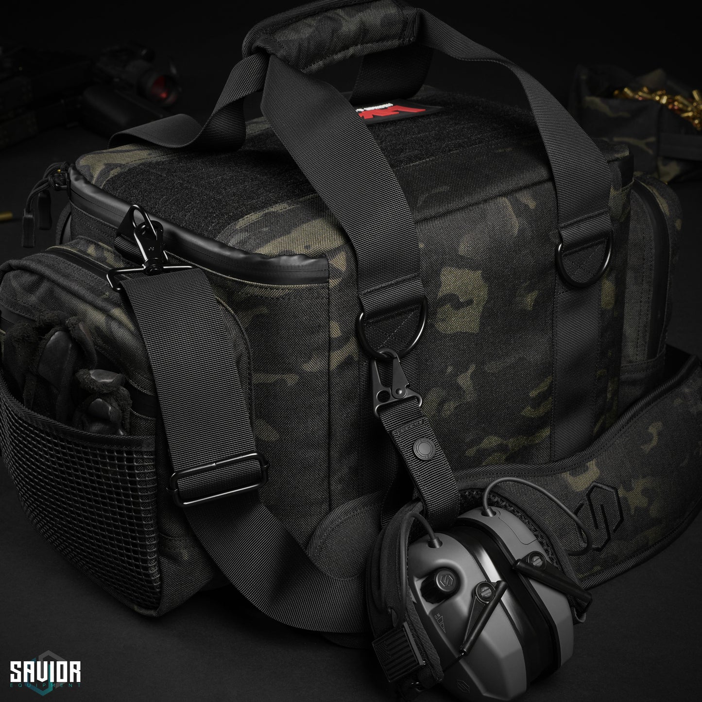 PISTOL RANGE BAG- SPECIALIST SERIES MULTICAM BLACK