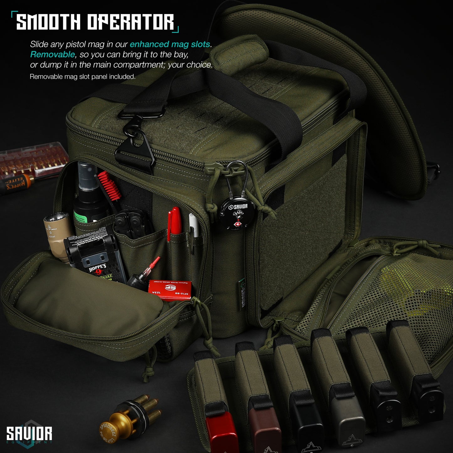 PISTOL RANGE BAG - SPECIALIST SERIES - OD GREEN
