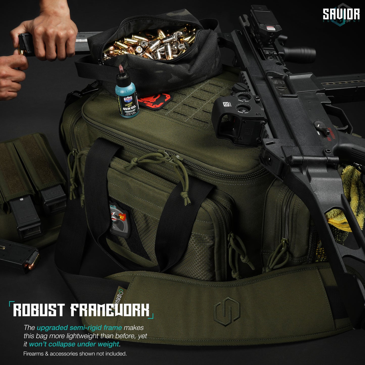 PISTOL RANGE BAG - SPECIALIST SERIES - OD GREEN