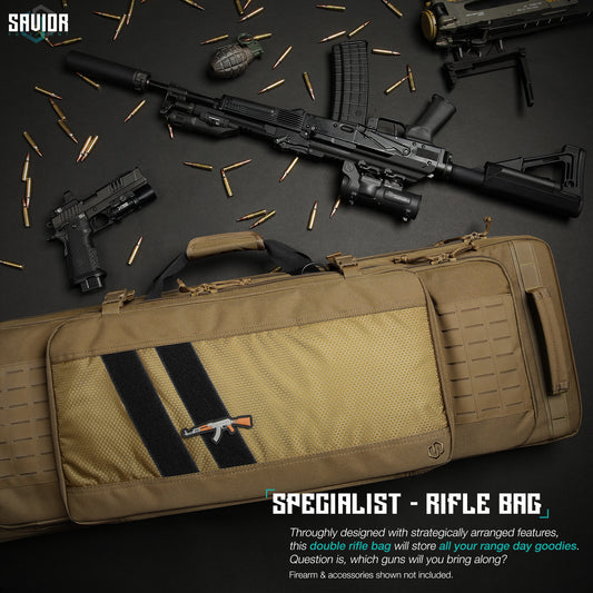 SPECIALIST DOUBLE RIFLE CASE 46" - 1838 TAC SUPPLY LLC