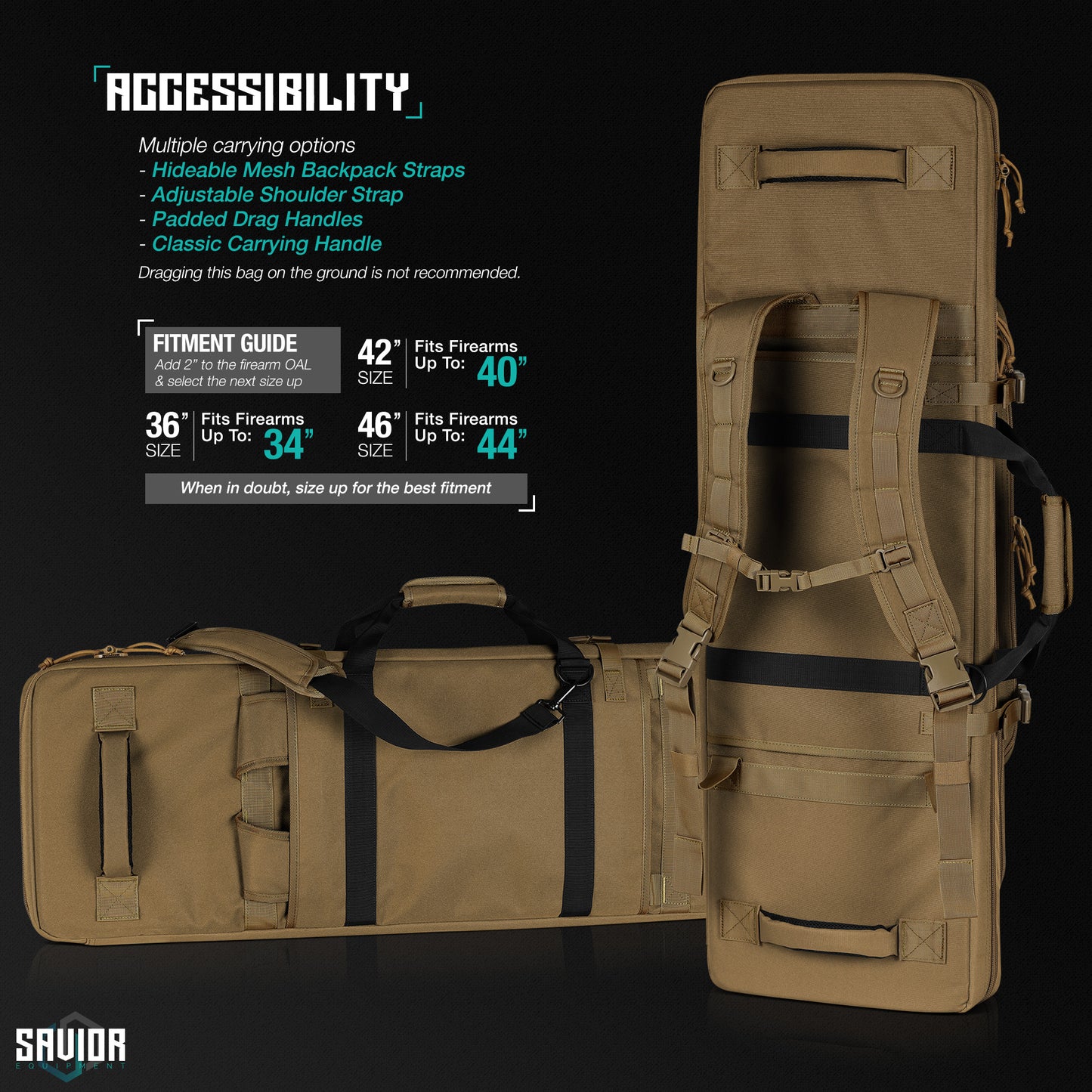 SPECIALIST DOUBLE RIFLE CASE 46"