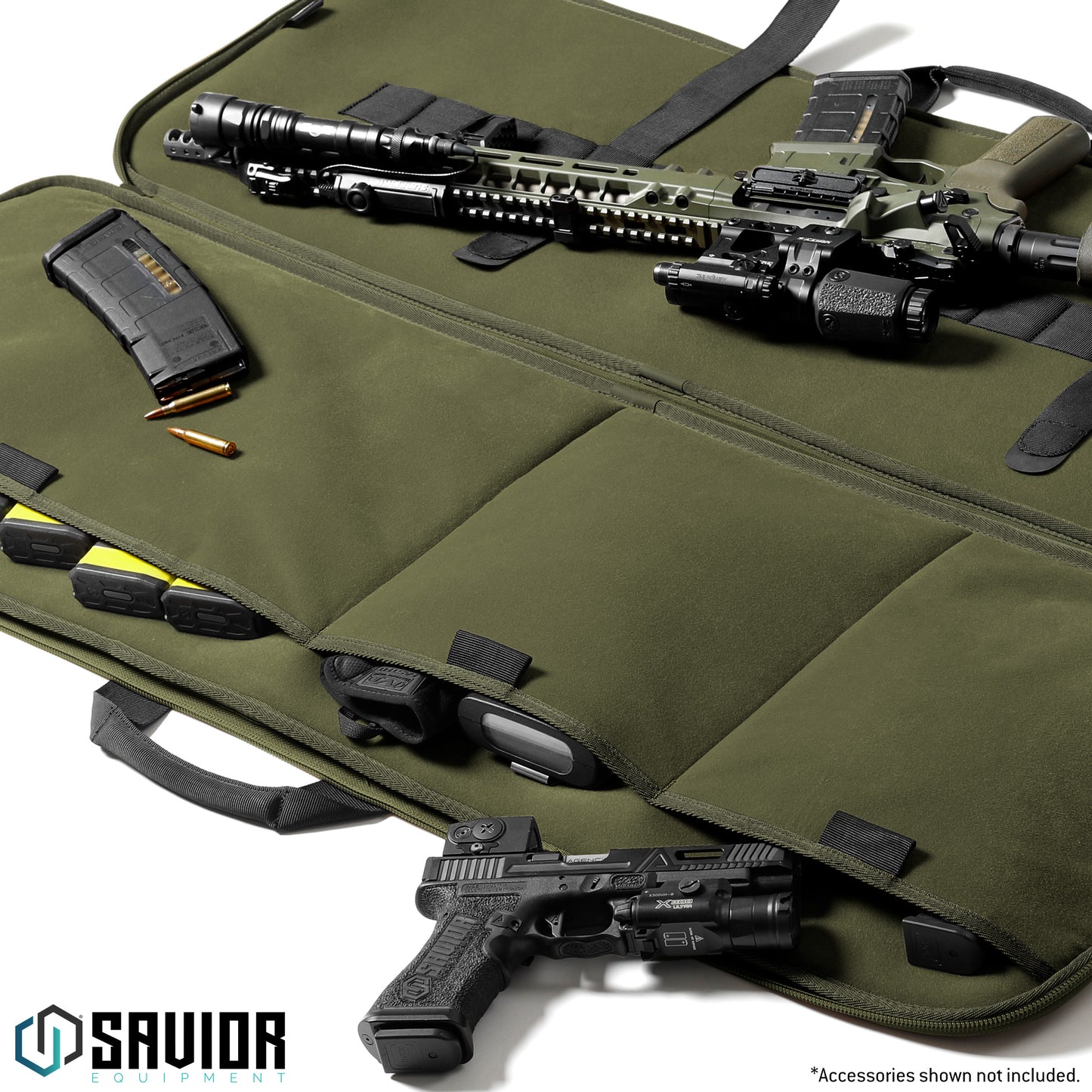 OLIVE DRAB GREEN SPECIALIST SINGLE RIFLE CASE 42"