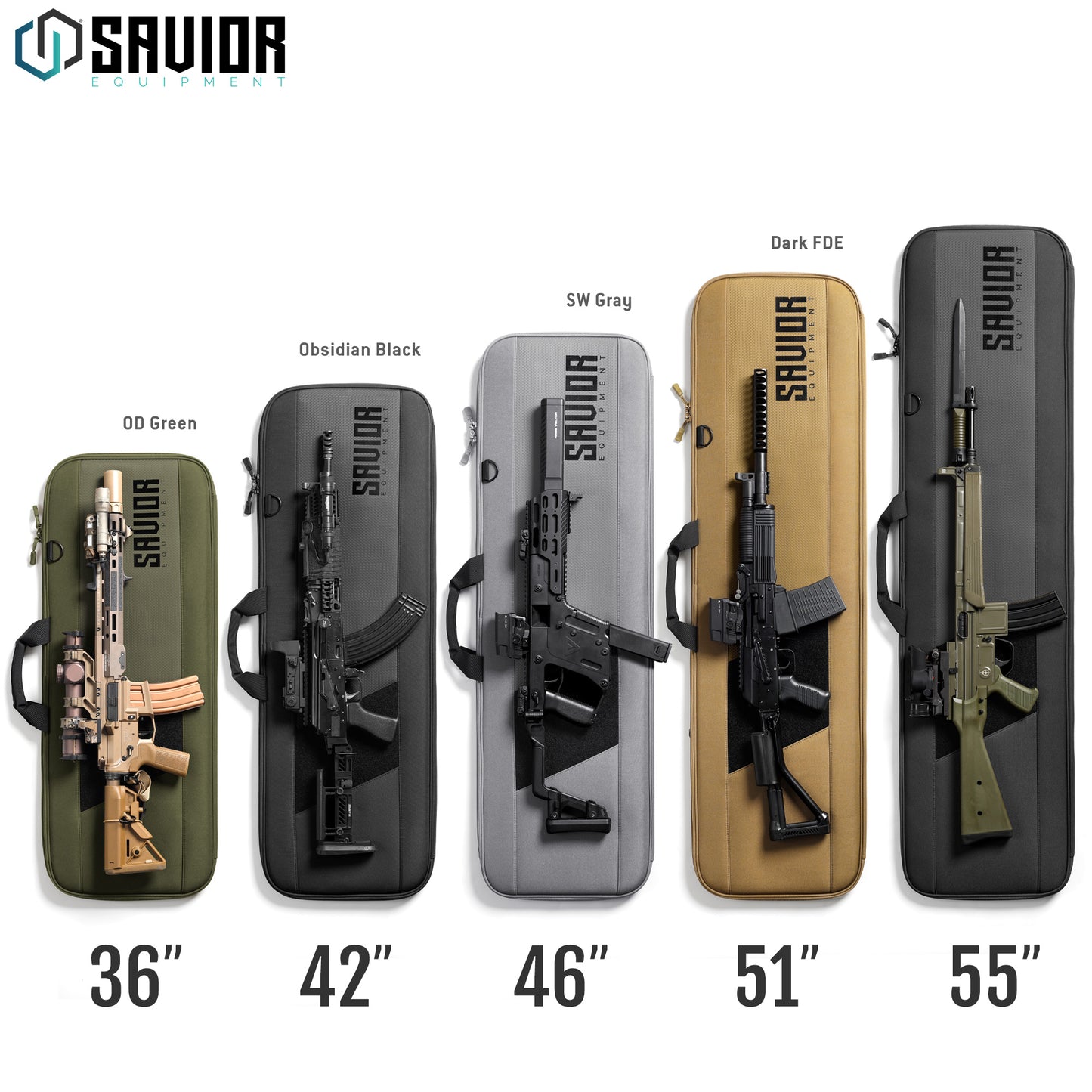 OLIVE DRAB GREEN SPECIALIST SINGLE RIFLE CASE 42"