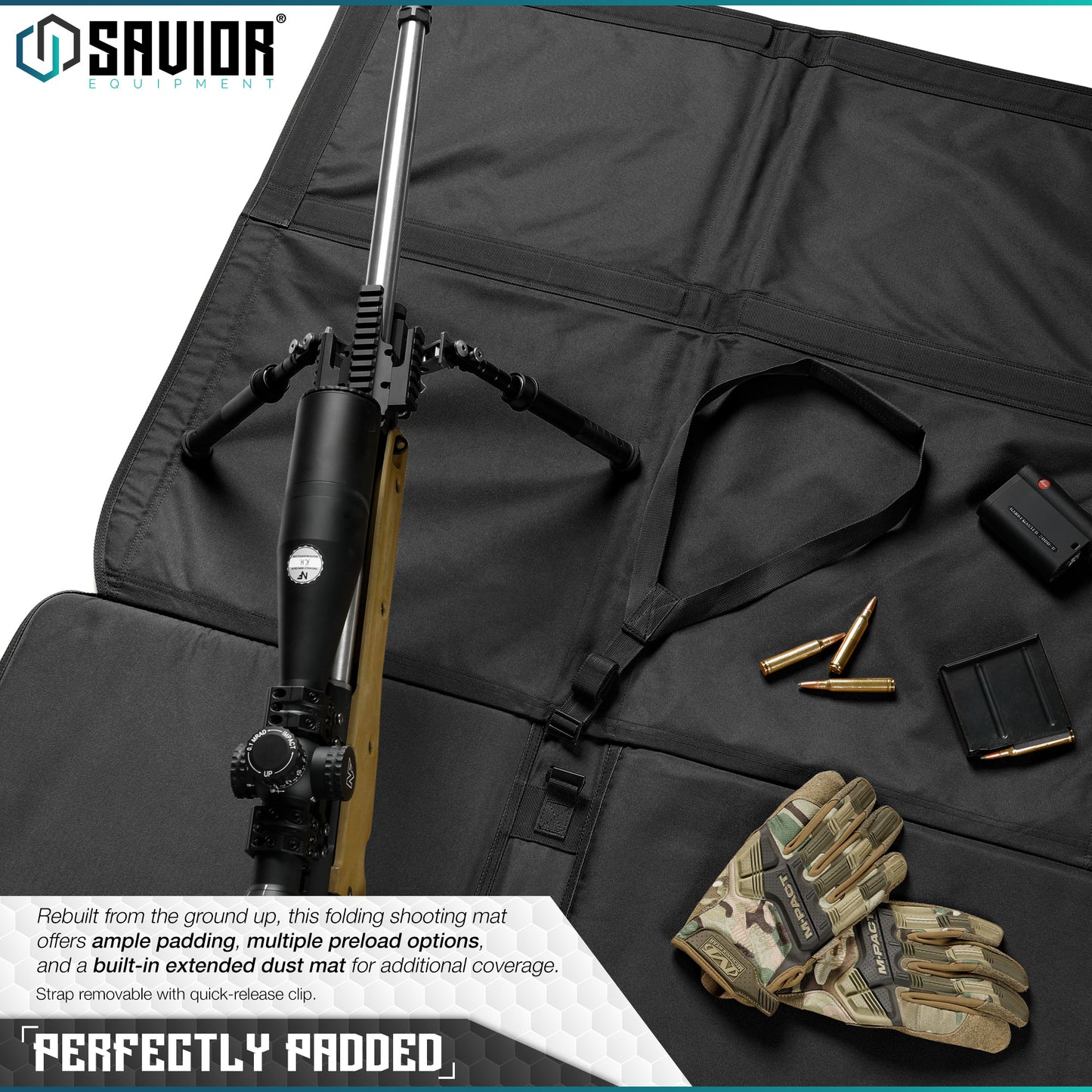BLACK FSM - FOLDING SHOOTING MAT