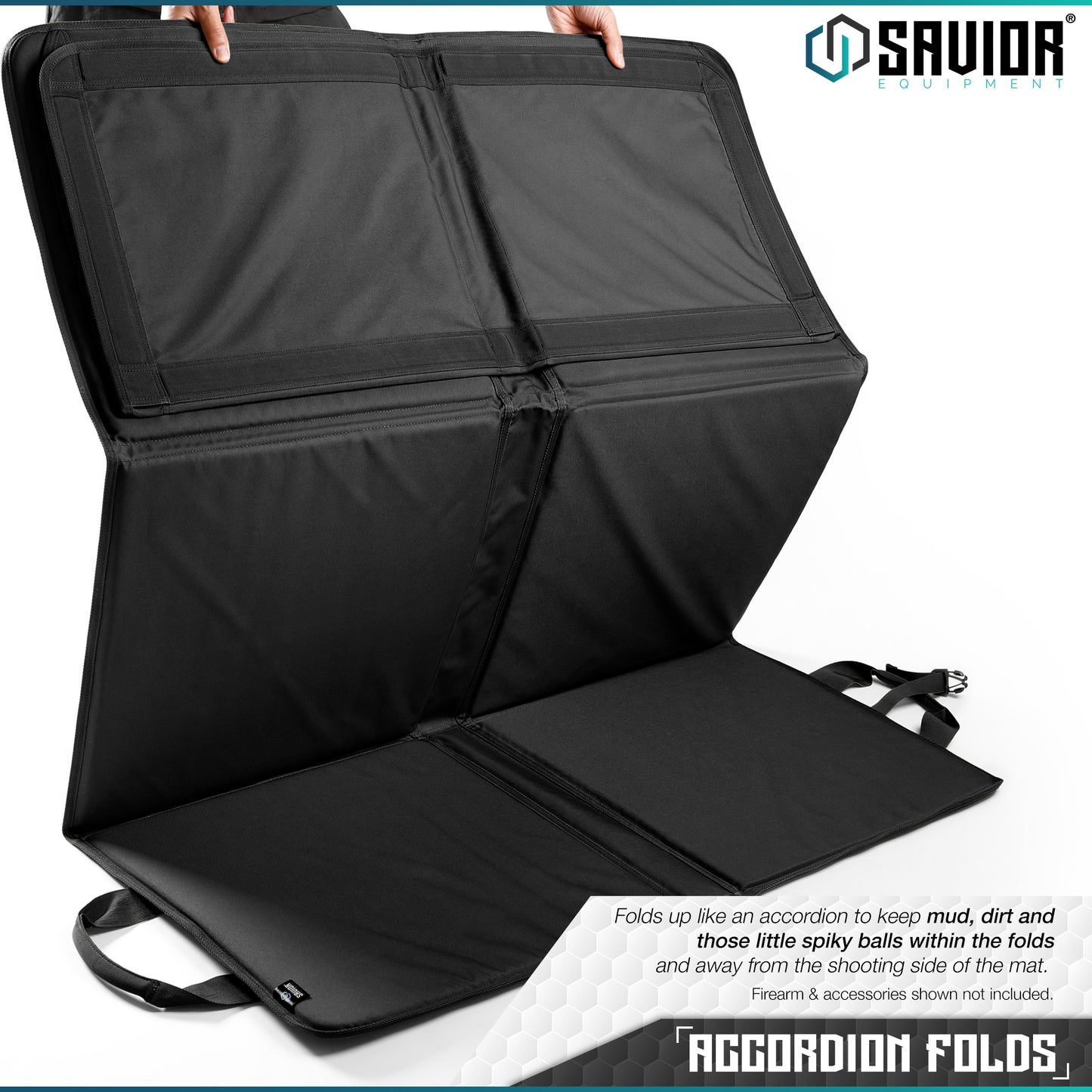 BLACK FSM - FOLDING SHOOTING MAT