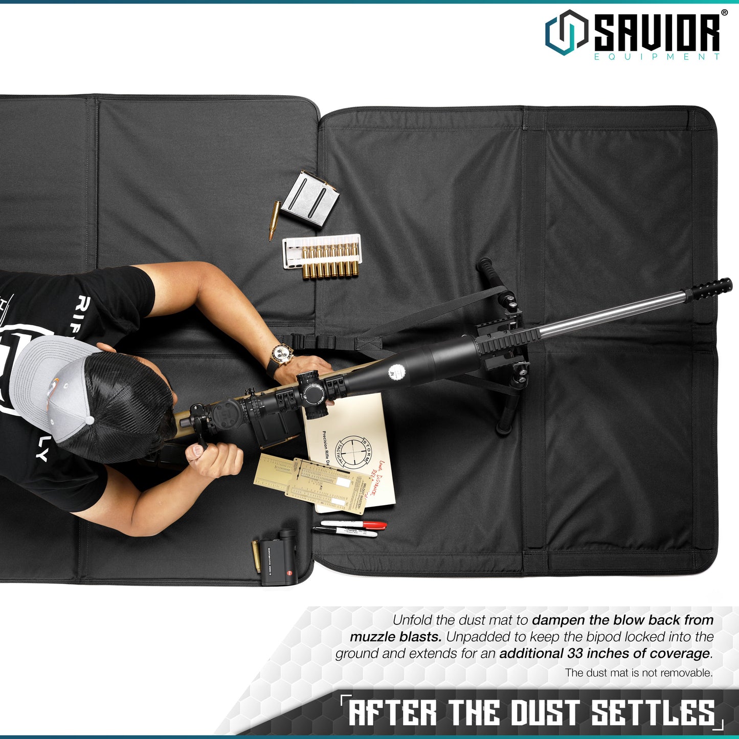 BLACK FSM - FOLDING SHOOTING MAT