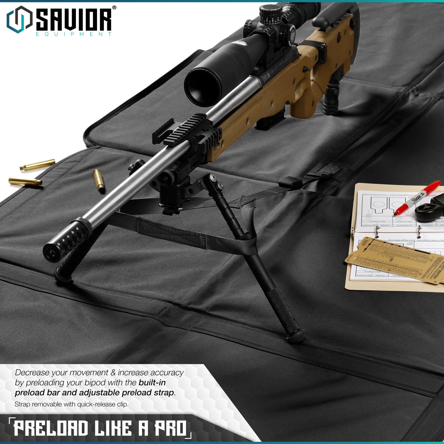 BLACK FSM - FOLDING SHOOTING MAT