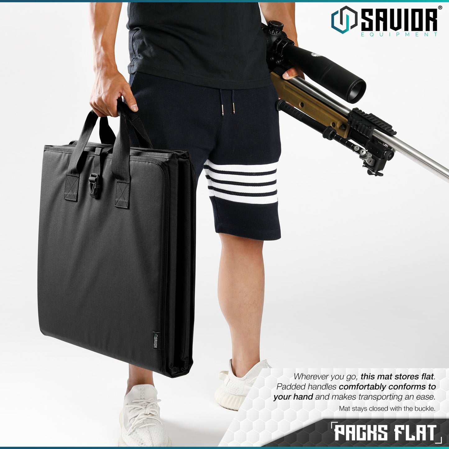 BLACK FSM - FOLDING SHOOTING MAT