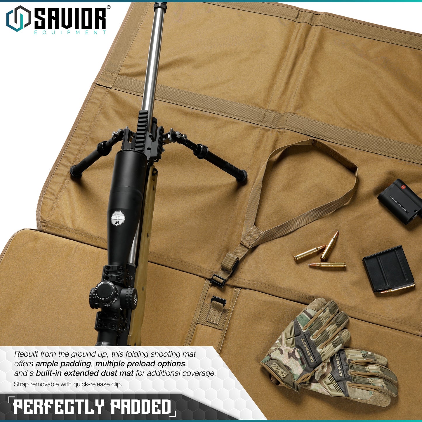 DARK FDE FSM - FOLDING SHOOTING MAT