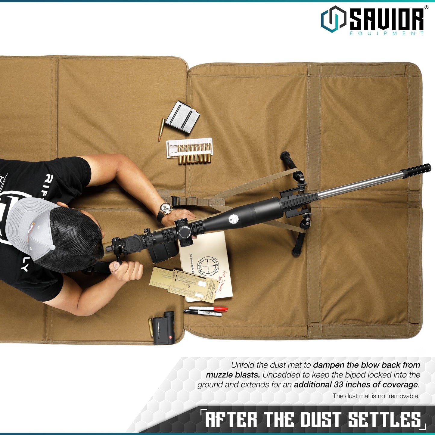DARK FDE FSM - FOLDING SHOOTING MAT